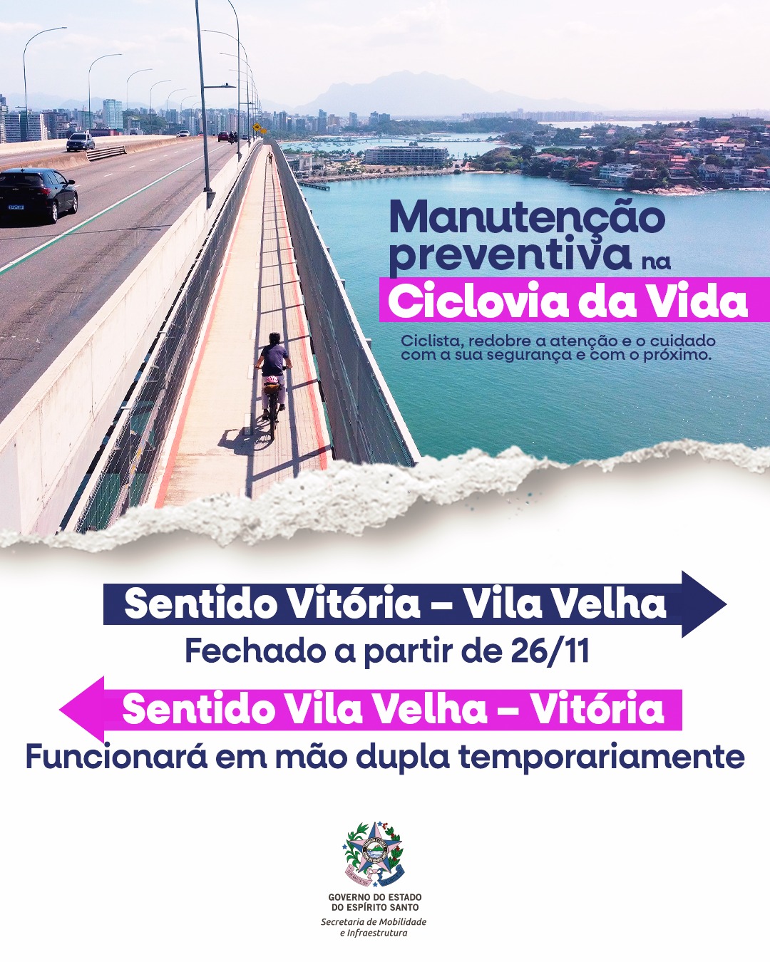 ciclovia manutenção