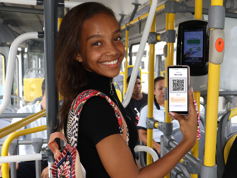 QR-Code-para-pagamento-da-tarifa-do-Transcol-via-celular-está-liberado-usar-este|||Fotógrafo:GV Bus