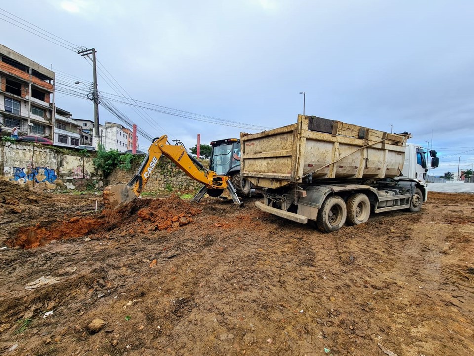 Obras do Portal do Príncipe em Vitória|||Fotógrafo:Rodrigo Araújo/ Governo-ES